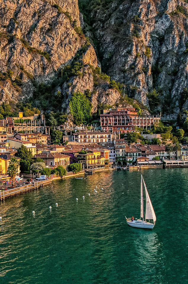3-Sterne-Hotel Limone sul Garda - Hotel Garden mit Pool